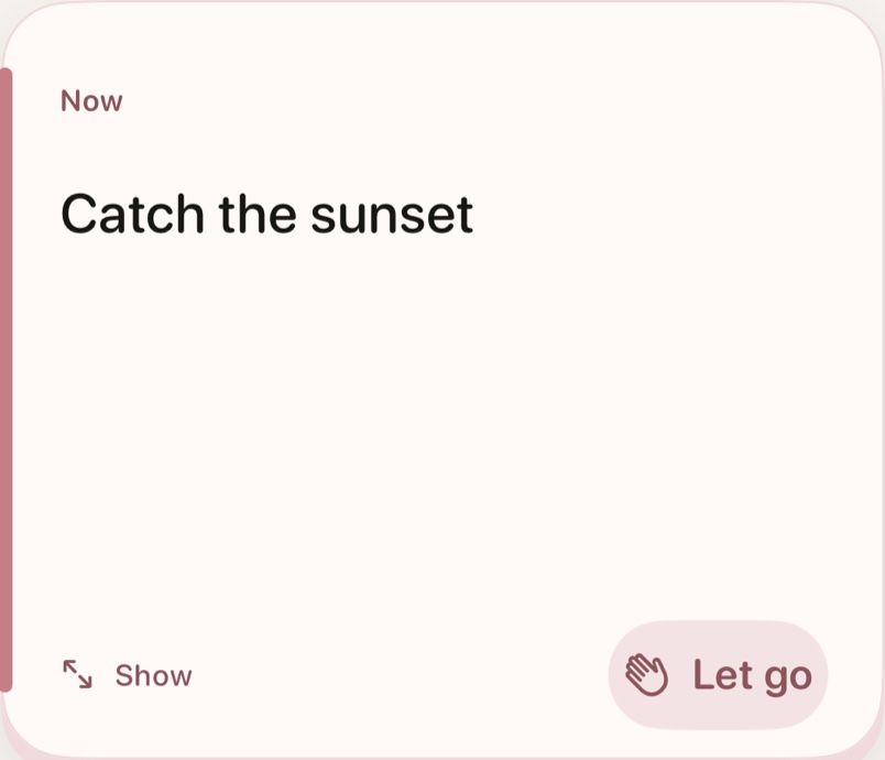 Sakura — Current Card theme preview